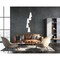 Z-Lite Farrell 5 Light Chandelier, 12in. W x 13.75in. H, Modern Gold 3043P7-5R-MGLD - alternate 8